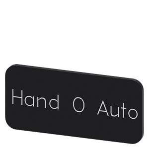 HAND OFF AUTO LABEL