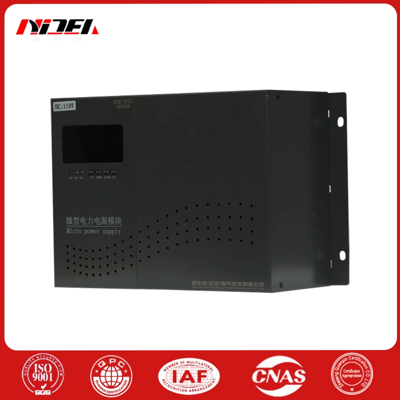 High Frequency Distributed Power Source With Built-In Battery