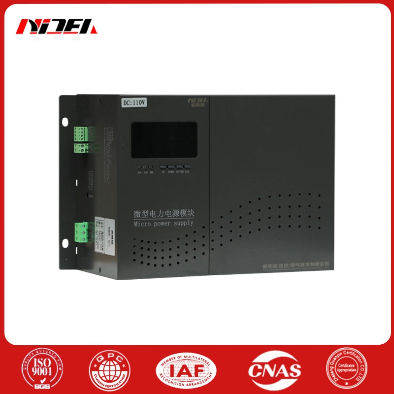 High Frequency Distributed Power Source With Built-In Battery