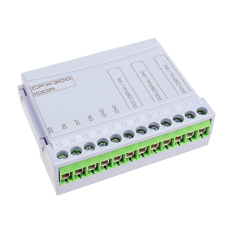 WEG CFW300 "IOADR expansion module (1 PTC, 3RO and 1 infrared input) Simple remote control with battery, infrared sensor and NTC sensor included"