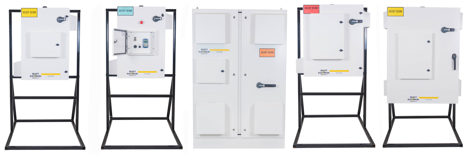 Photo of Select Electrical VFD packages.
